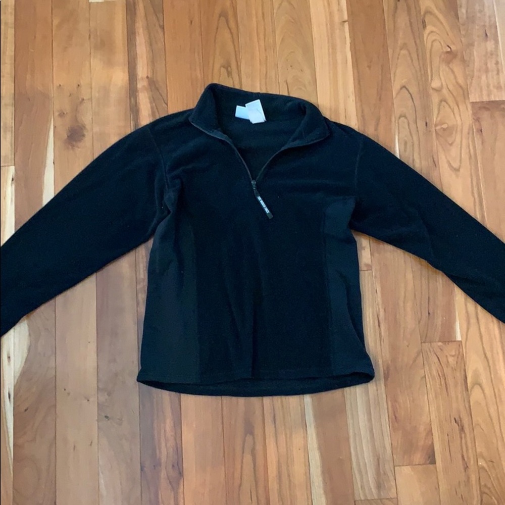 North face black pullover